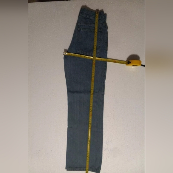 Faded Glory Boys Size 14 R Jeans Medium Blue Wash Adjustable Waist - Picture 8 of 10